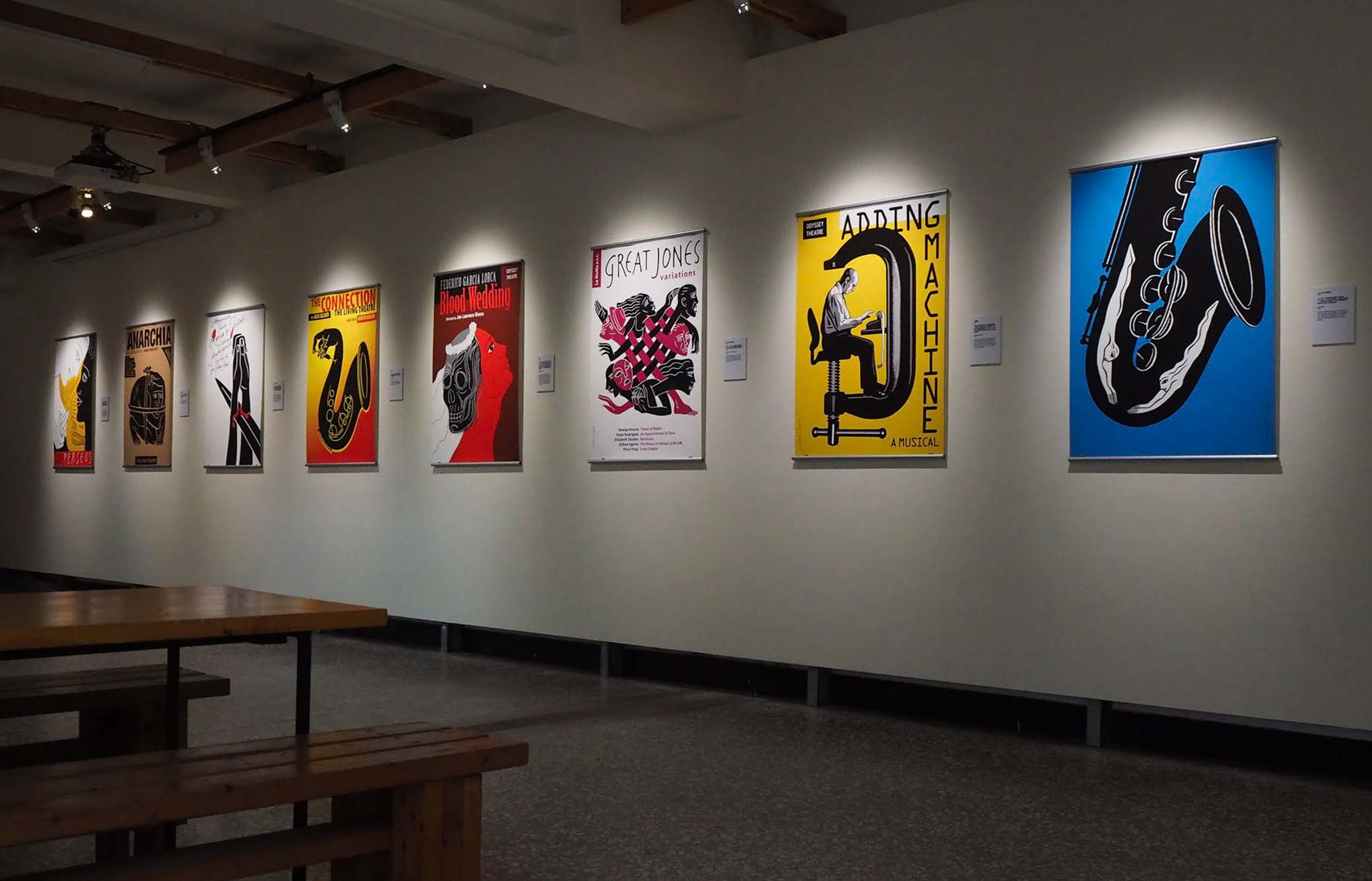 Luba Lukova, Posters for Living House、La Mama
